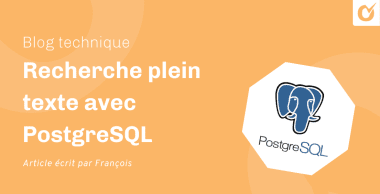 Recherche plein texte avec PostgreSQL