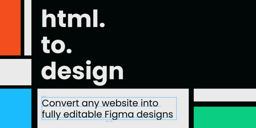 Plugin Figma HTML to Design