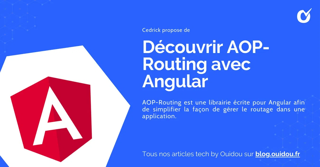 Découvrir aop routing avec angular- visuel article technique