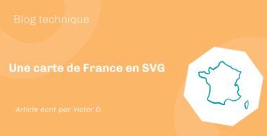 Une carte de France en SVG Une carte de France en SVG