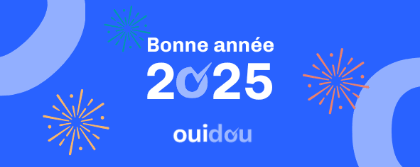 Ouidou vous souhaite une très bonne année 2025 !