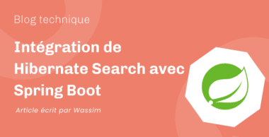 Intégration de Hibernate Search avec Spring Boot