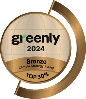 badge greenly bronze